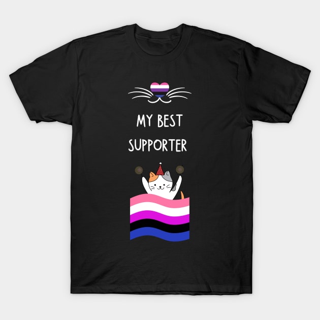 gender fluid T-Shirt by vaporgraphic